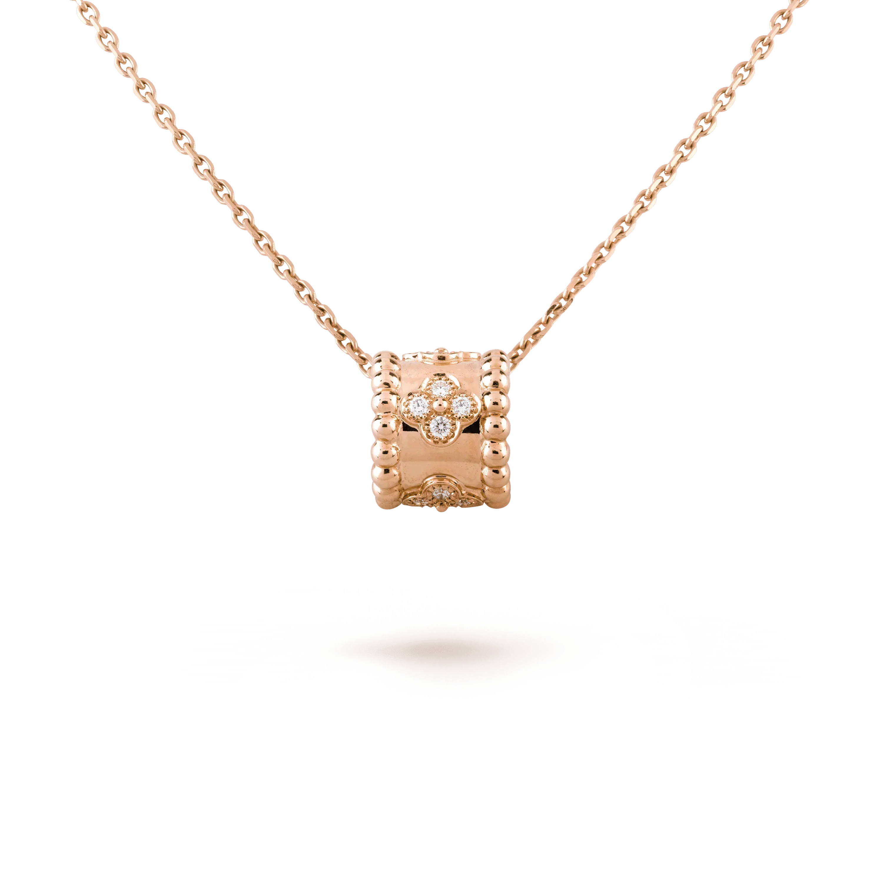[Luxe]PERLEE PEDANT NECKLACE GOLD / ROSE GOLD