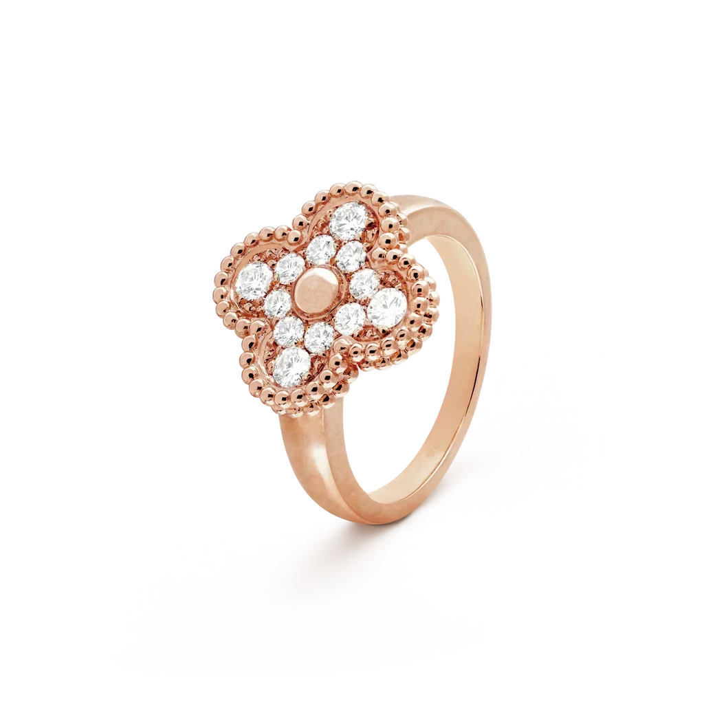 [Luxe]CLOVER DIAMOND RING