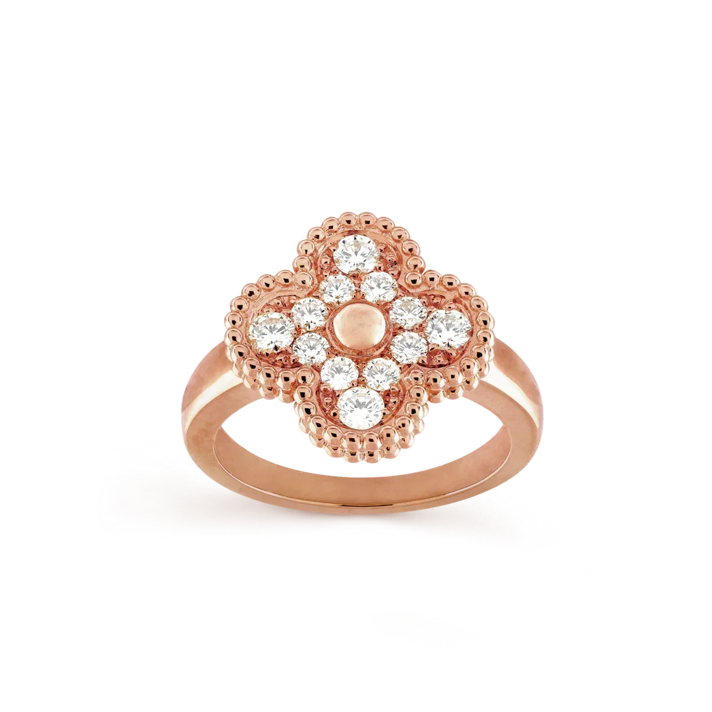 [Luxe]CLOVER DIAMOND RING
