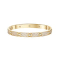 [Luxe Jewelry]LOVE BRACELET 6.1MM DIAMOND-PAVED 10 BIG DIAMONDS