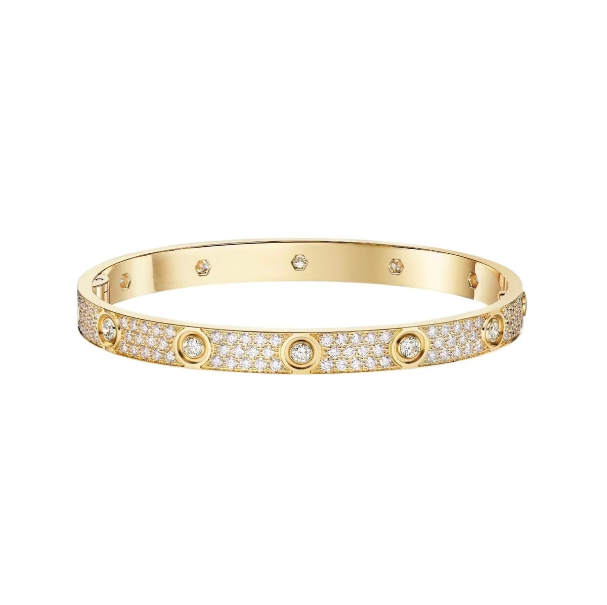 [LUXE]Love & Juste Statement Bracelet Trio Stack Set