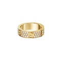 [Luxe Jewelry]LOVE RING 5.5MM DIAMONDS PAVED