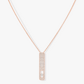 [LUXE]MY FIRST DIAMOND PAVED NECKLACE