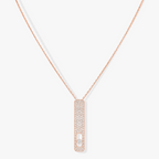 [LUXE]MY FIRST DIAMOND PAVED NECKLACE