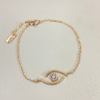 [LUXE]Lucky Eye Pave-Set Diamond Bracelet