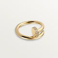 [Luxe Jewelry]JUSTE RING 2.6MM HALF DIAMOND