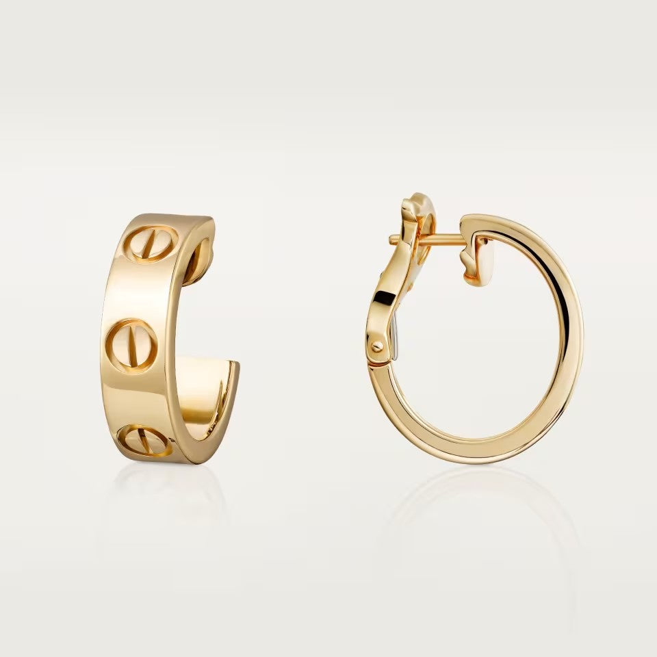 [Luxe Jewelry]LOVE 5.5MM EARRINGS