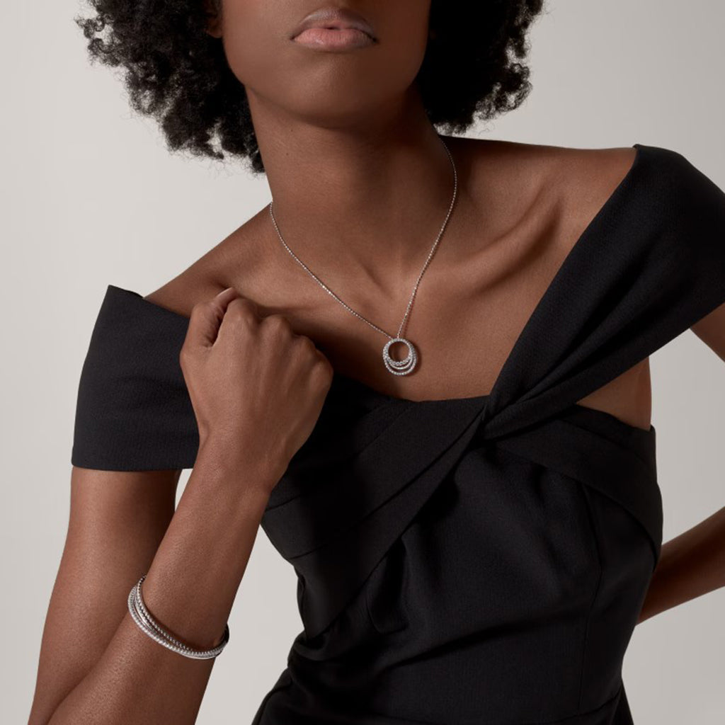 [Luxe Jewelry]ETINCELLE  FULL DIAMOND NECKLACE