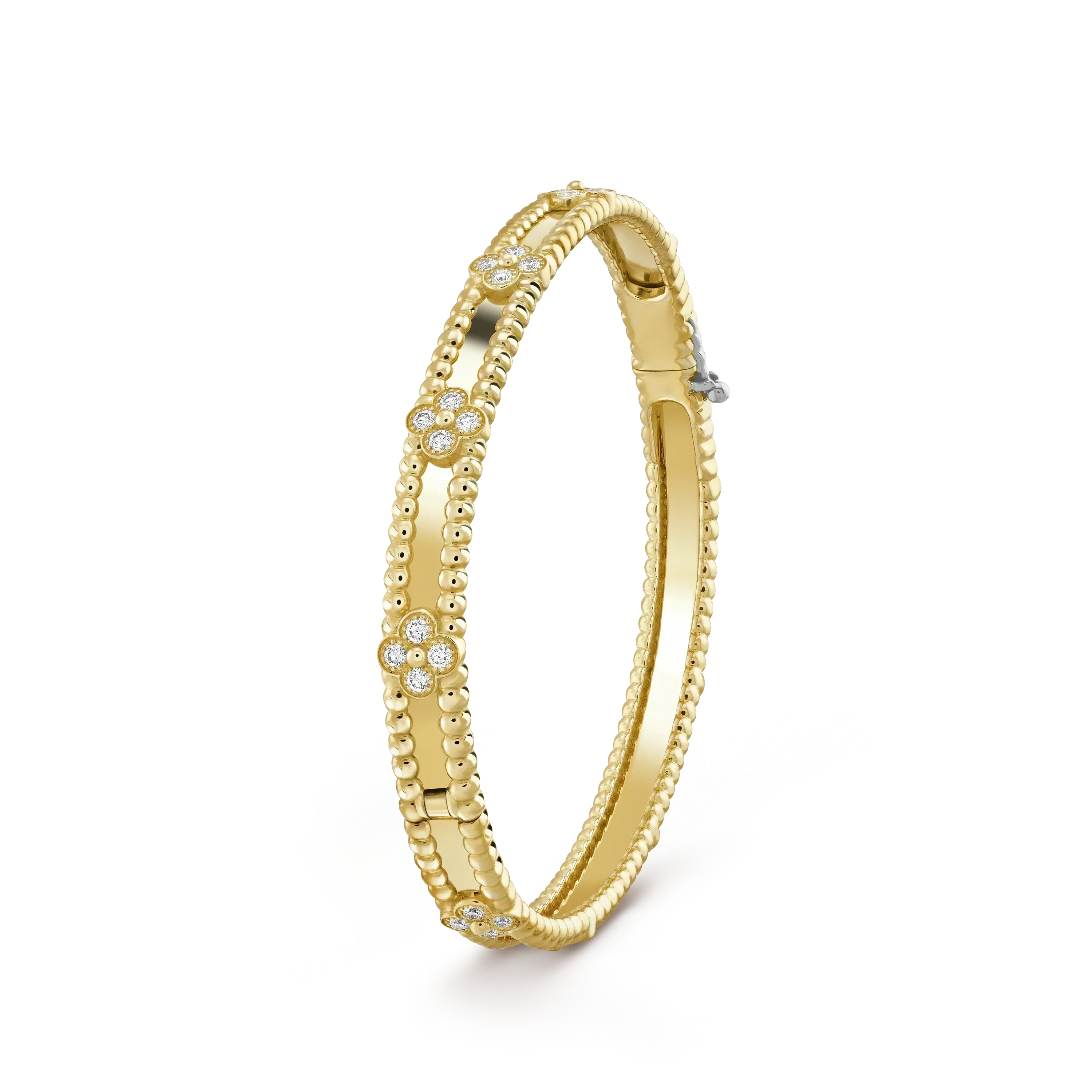 [Luxe]CLOVER BRACELET 4MM DIAMONDS