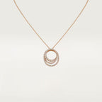 [Luxe Jewelry]ETINCELLE  FULL DIAMOND NECKLACE