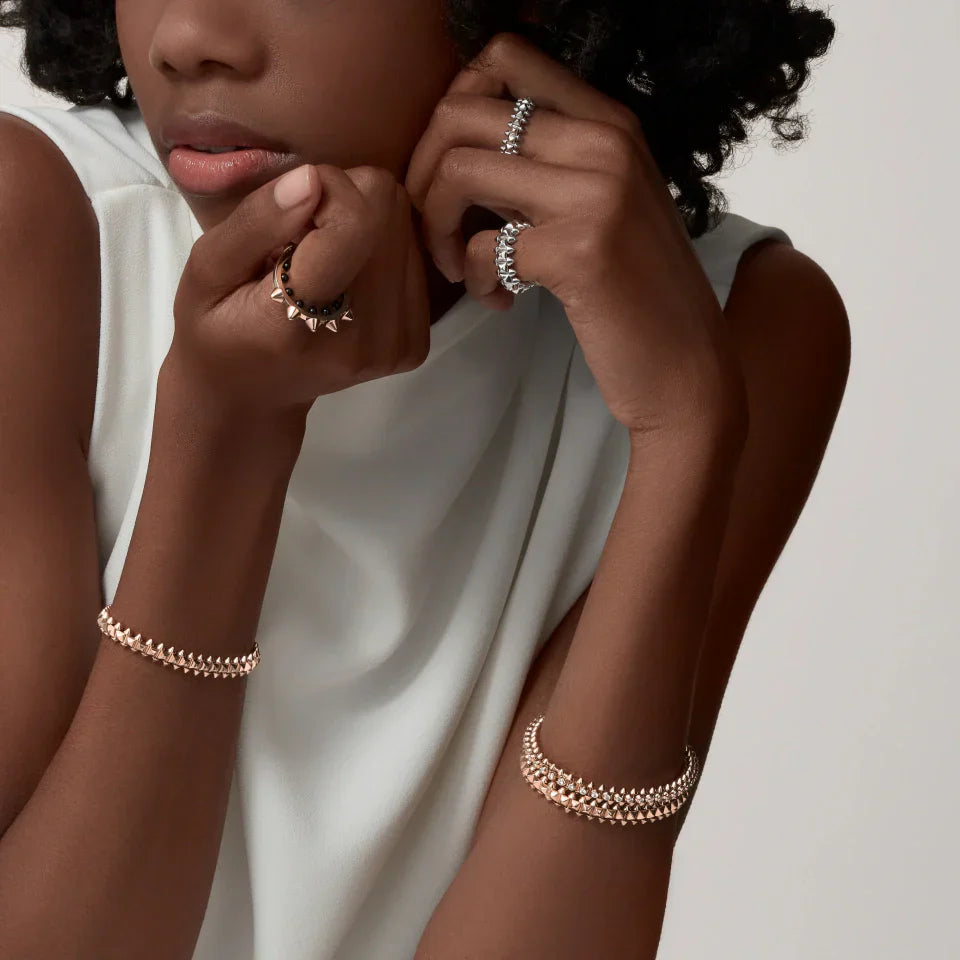 [Luxe Jewelry]CLASH  BRACELET 8MM DIAMONDS