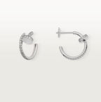 [Luxe Jewelry]JUSTE FULL DIAMOND SMALL EARRINGS