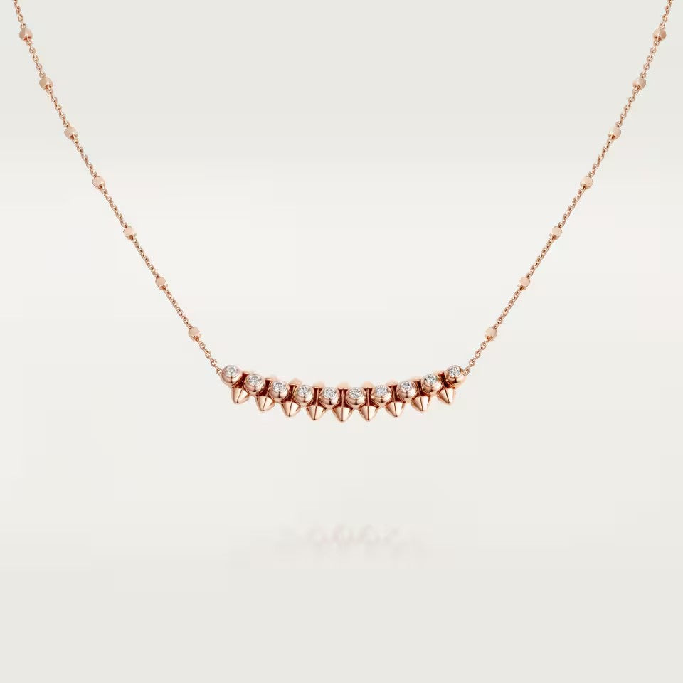 [Luxe Jewelry]CLASH  MEDIUM DIAMOND NECKLACE