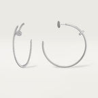 [Luxe Jewelry]JUSTE FULL DIAMOND LARGE EARRINGS