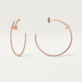 [Luxe Jewelry]JUSTE FULL DIAMOND LARGE EARRINGS