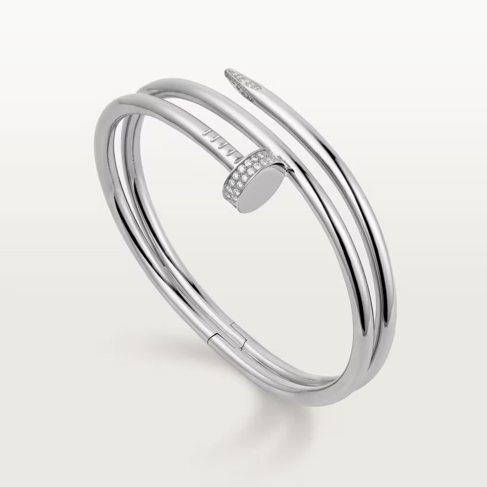 [Luxe Jewelry]JUSTE BRACELET 3.5MM DOUBLE ROW DIAMOND