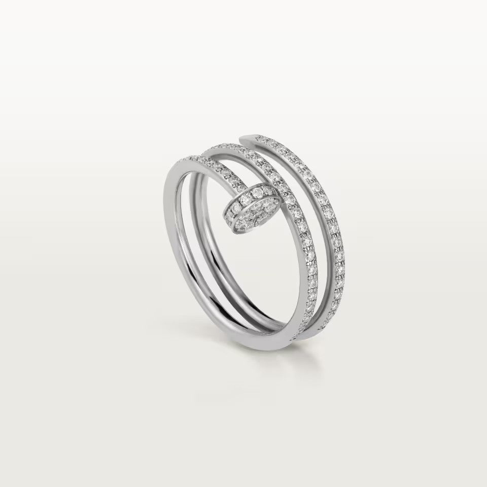 [Luxe Jewelry]JUSTE RING 4.8MM FULL DIAMOND