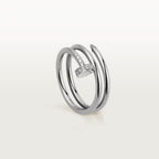 [Luxe Jewelry]JUSTE RING 4.8MM HALF DIAMOND