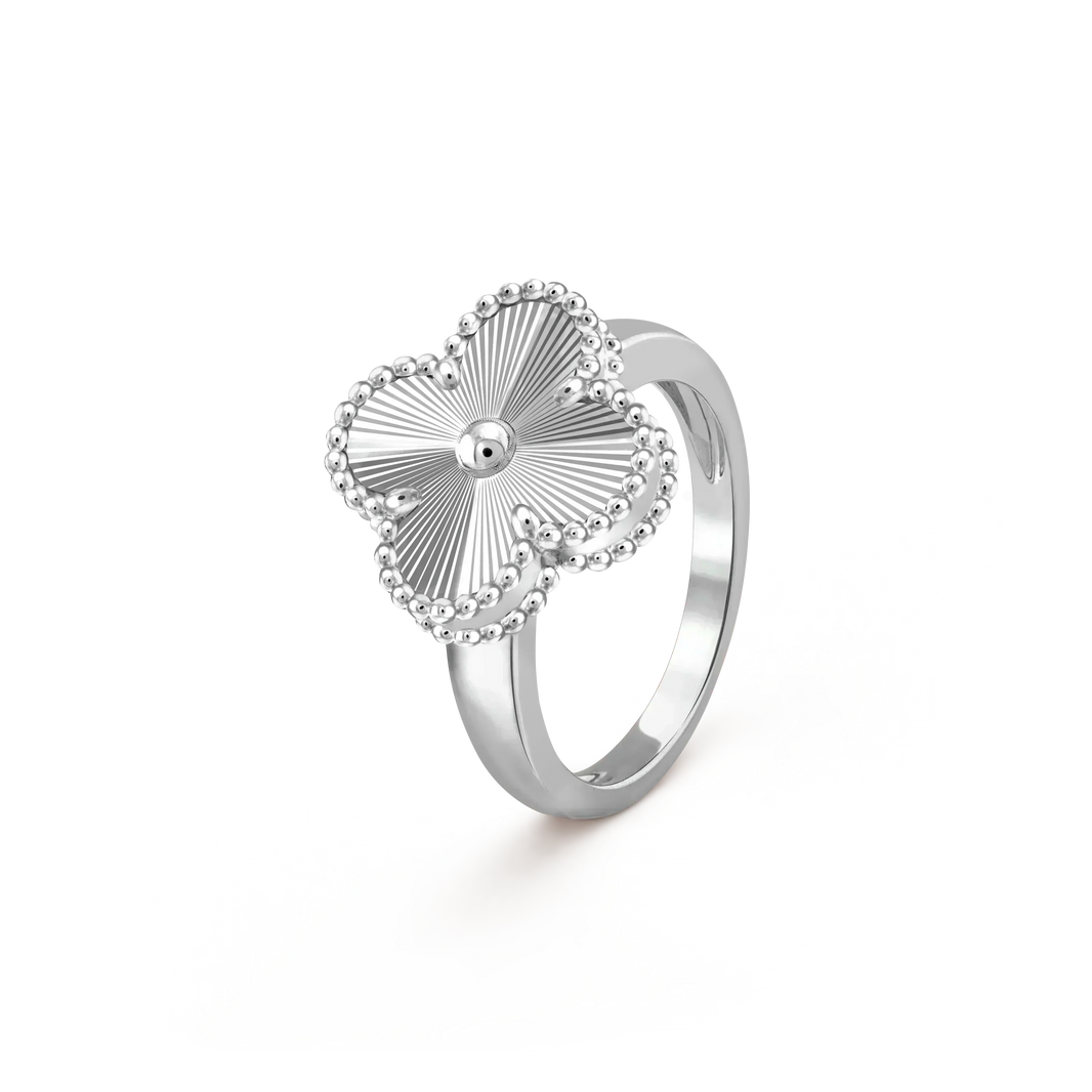 [Luxe]CLOVER SILVER RING