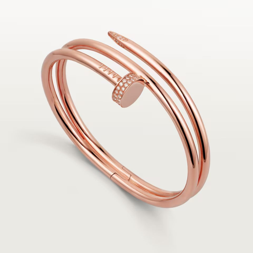 [Luxe Jewelry]JUSTE BRACELET 3.5MM DOUBLE ROW DIAMOND