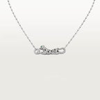 [Luxe Jewelry]PANTHERE PAVED DIAMOND NECKLACE