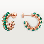 [Luxe Jewelry]CLASH 7.9MM AGATE CHALCEDONY EARRINGS