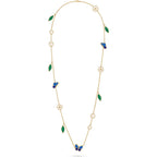 [Luxe]LUCKY SPRING BUTTERFLY 15 FLOWER NECKLACE