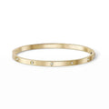 [LUXE] JUSTE Diamond & LOVE Diamond Bracelet Stack Set
