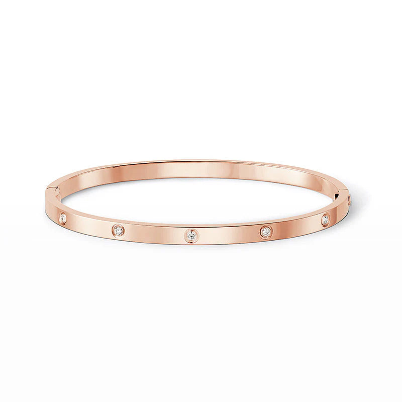 [Luxe Jewelry]LOVE BRACELET 3.65MM 10 DIAMONDS