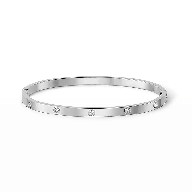 [Luxe Jewelry]LOVE BRACELET 3.65MM 10 DIAMONDS