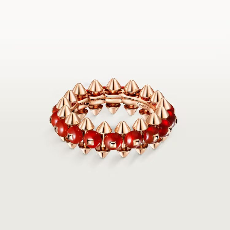 [Luxe Jewelry]CLASH 7.9MM AGATE CHALCEDONY RING