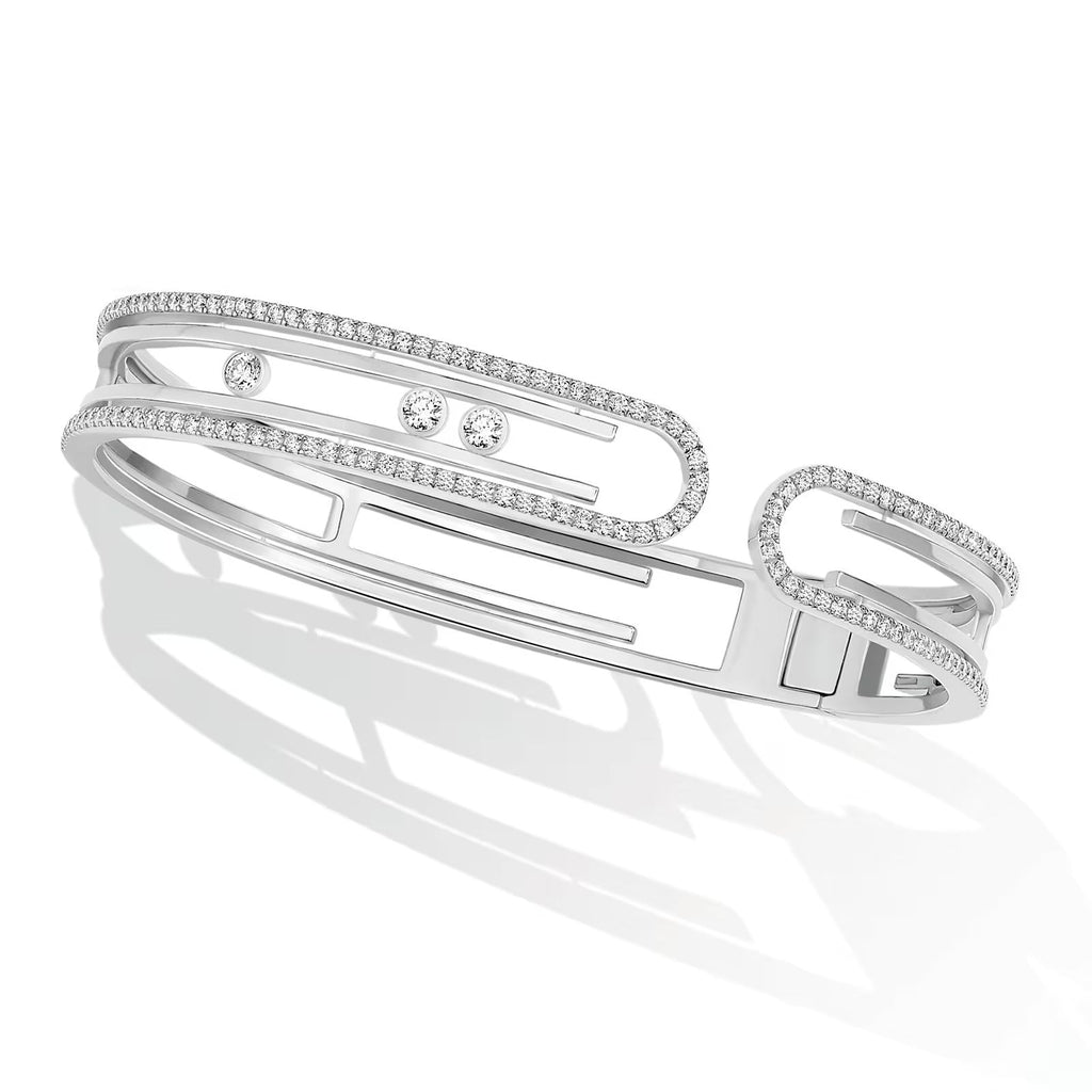 [LUXE]MOVE 10TH PAVED DIAMOND BRACELET