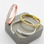 [LUXE]Move Noa Full Pavé Diamond Bangle Bracelet