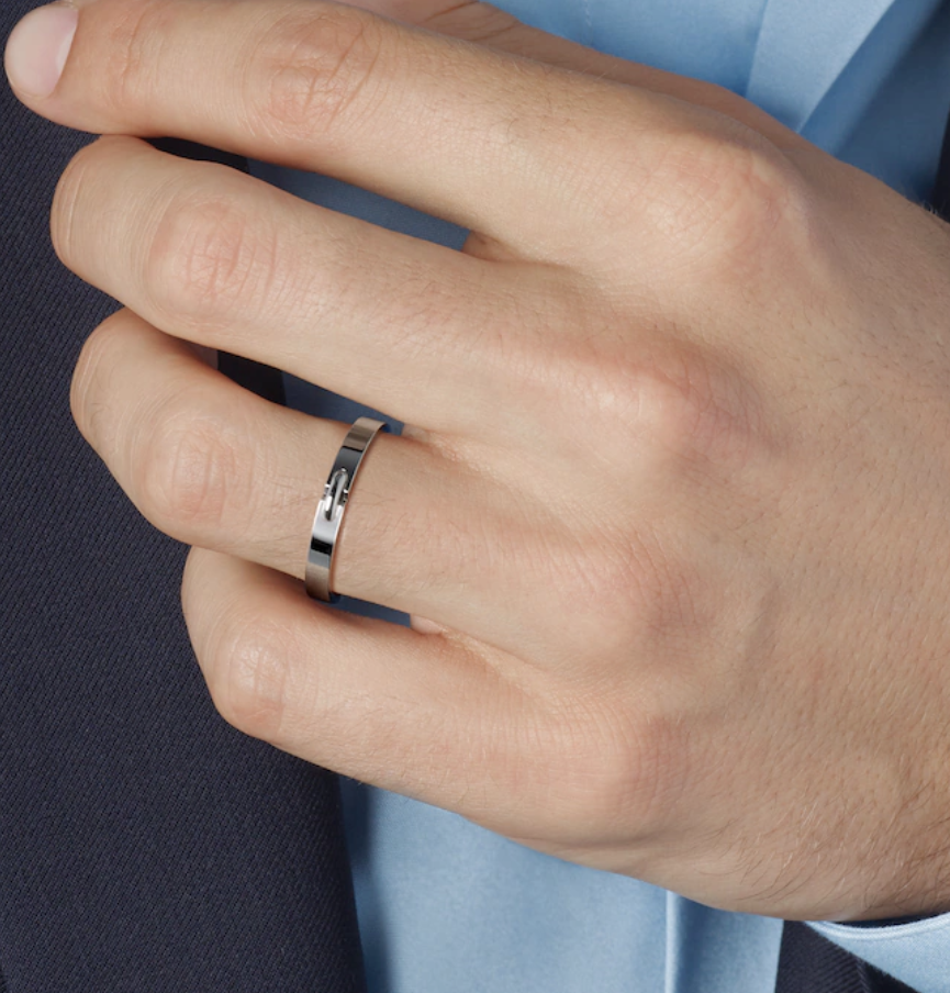 [Luxe]BAGUE ALLIANCE LIENS VIDENCE 3MM