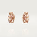 [Luxe Jewelry]CLASH 9.2MM DOUBLE ROW EARRINGS