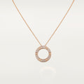 [Luxe Jewelry]LOVE NECKLACE 16MM  FULL DIAMOND