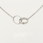 [Luxe Jewelry]LOVE DOUBLE RING NECKLACE