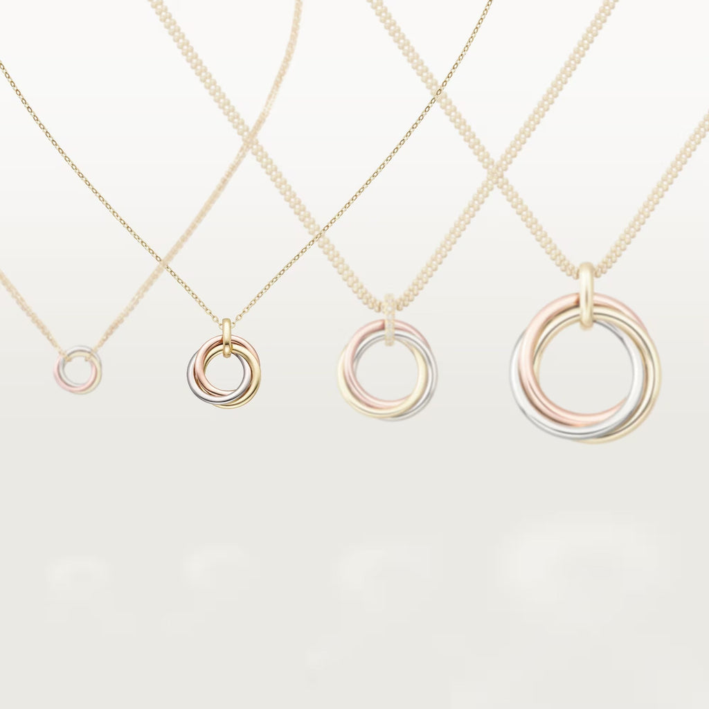 [Luxe Jewelry]TRINITY SMALL NECKLACE