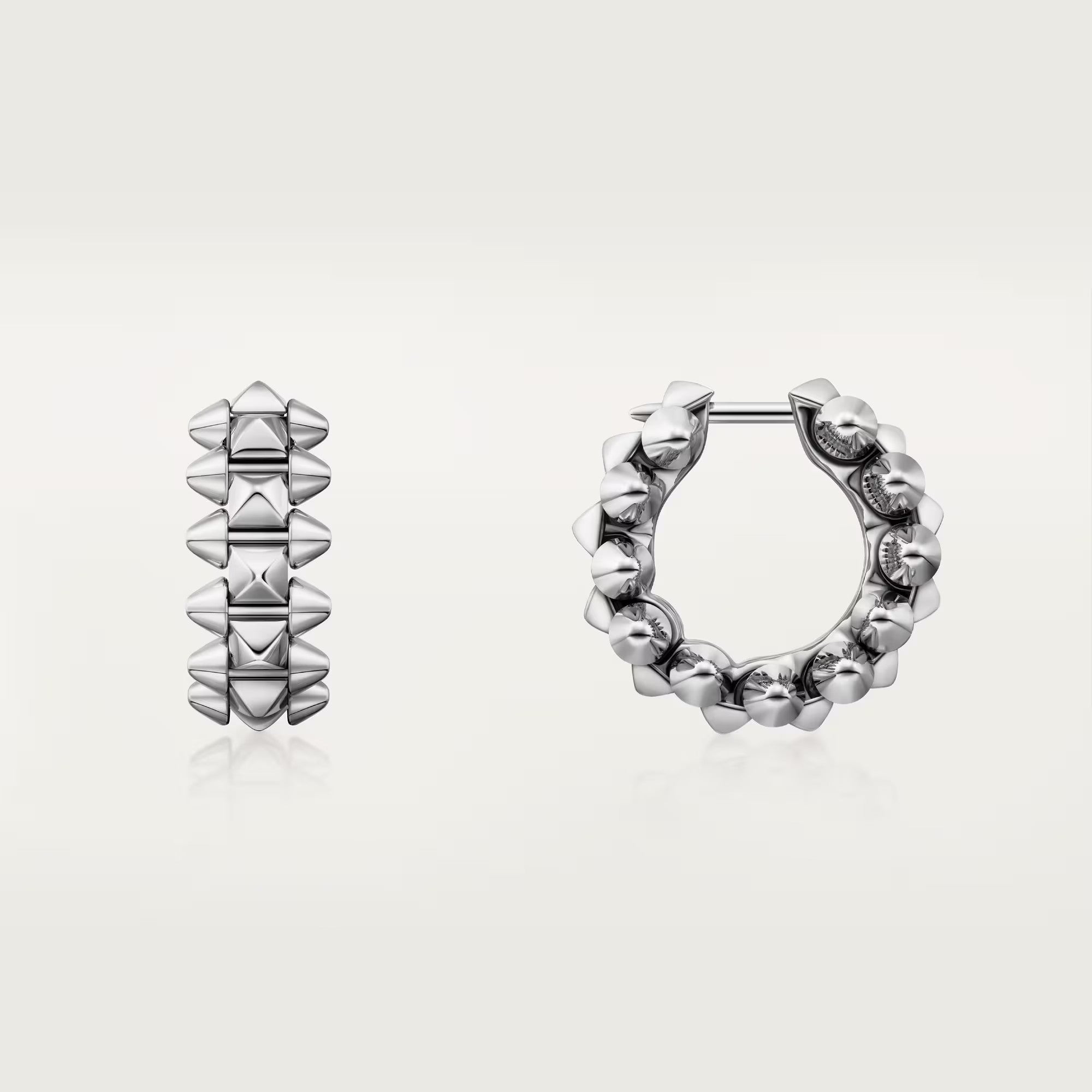 [Luxe Jewelry]CLASH MINI HOOP EARRINGS
