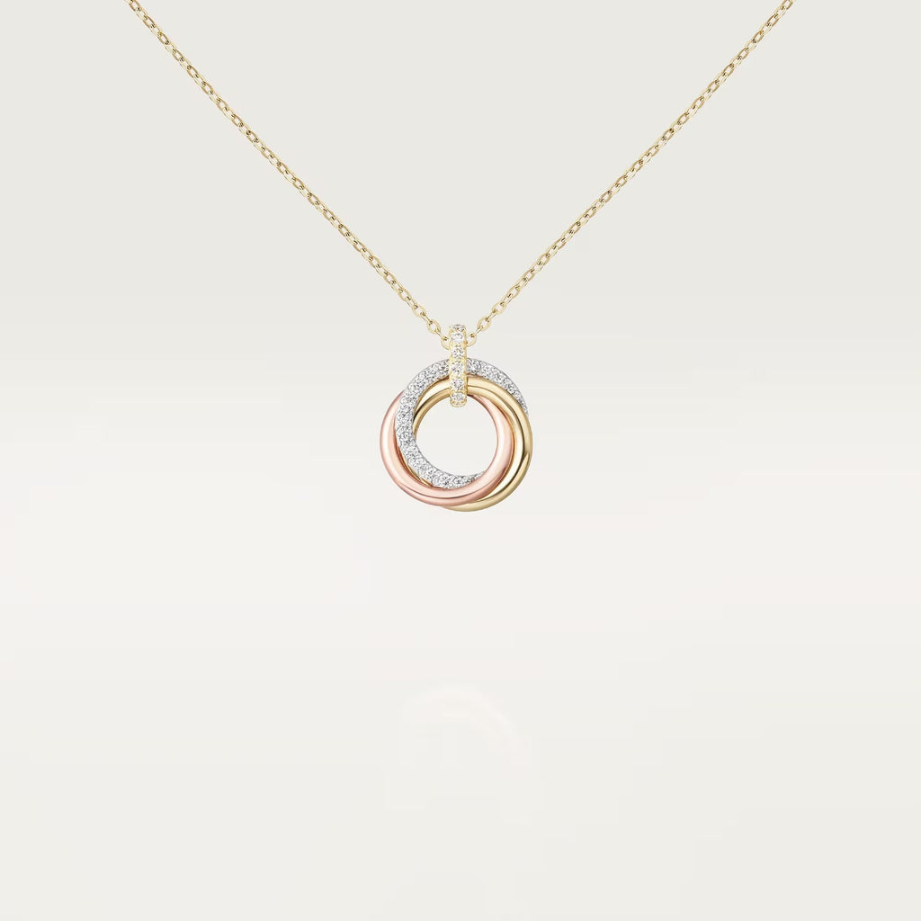 [Luxe Jewelry]TRINITY SMALL NECKLACE