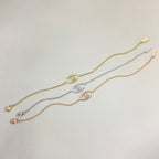 [LUXE]Lucky Eye Pave-Set Diamond Bracelet