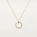[Luxe Jewelry]JUSTE NECKLACE FULL DIAMOND