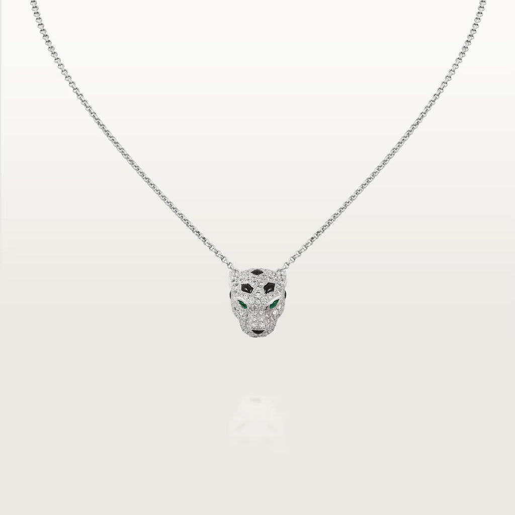 [Luxe Jewelry]PANTHERE FULL DIAMOND NECKLACE