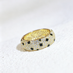 [Luxe Jewelry]PANTHERE SPOTTED FULL DIAMOND RING