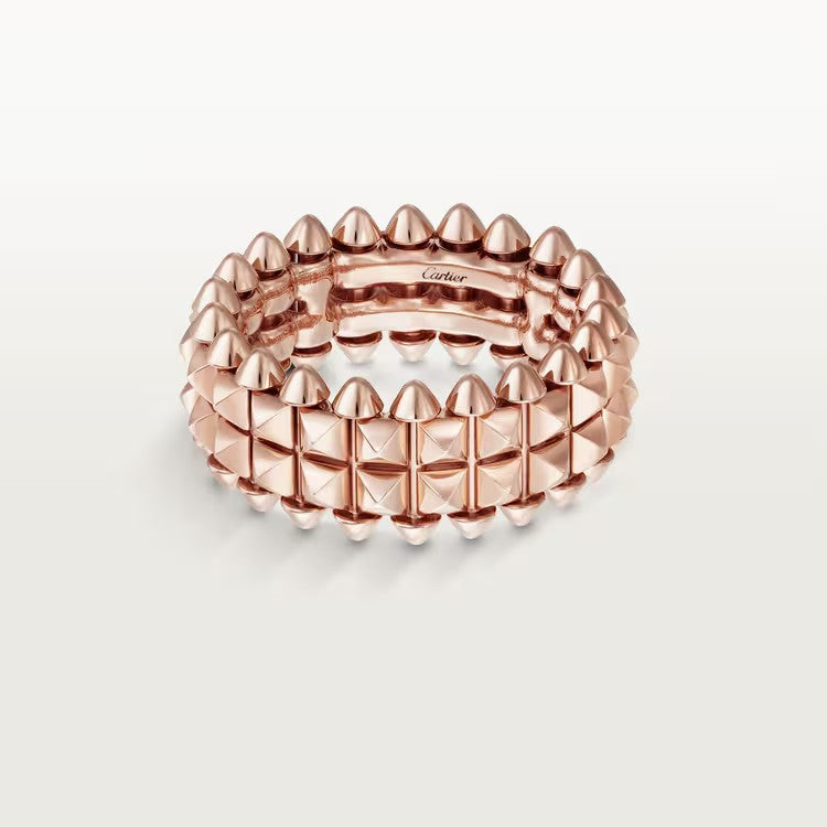 [Luxe Jewelry]CLASH 9.2MM DOUBLE ROW RING