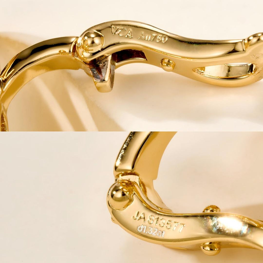 [Luxe JURI] FLOWERLACE EARRING 5 DIAMONDS