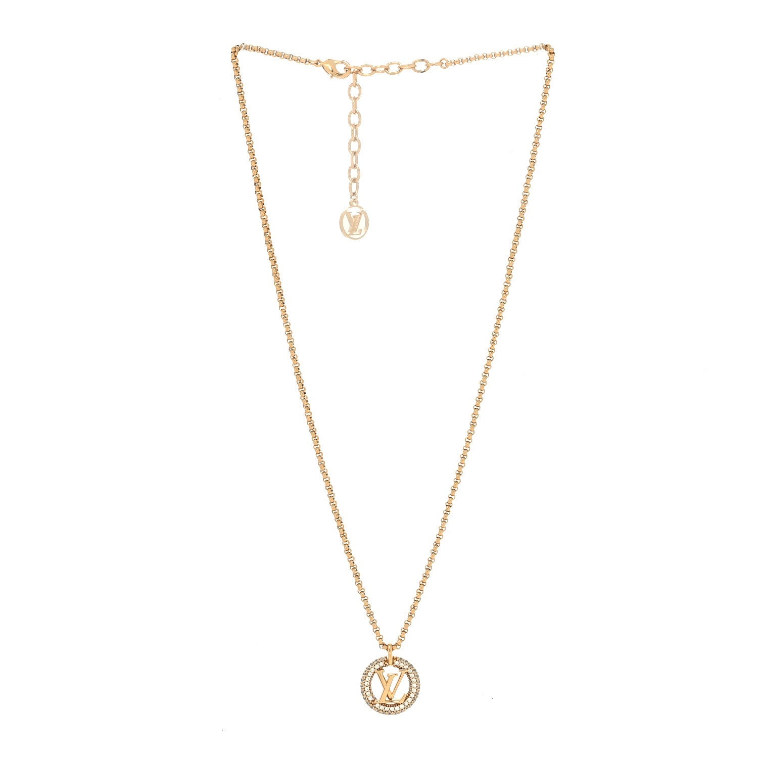 [Luxe]BY NIGHT DIAMOND PAVED NECKLACE