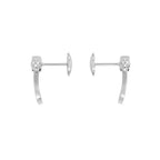 [Luxe]Boucles d'oreilles Force 10 Full Diamond Mini Modèle