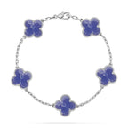 [Luxe]CLOVER 5 MOTIF BLUE VEINS BRACELET COLLECTION