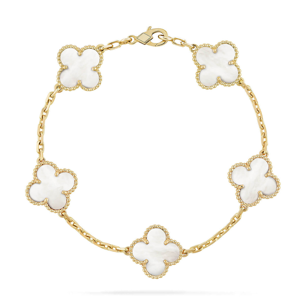 [LUXE]Clover & Lover & Juste Bracelet Stack Set